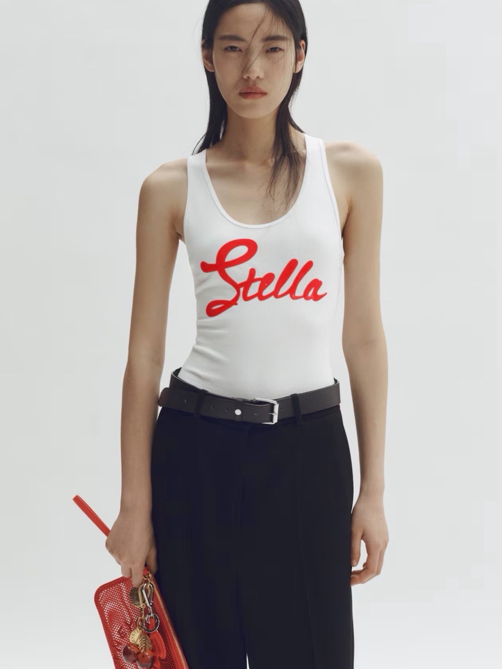 Stella McCartney White Scoop Bodysuit